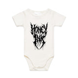 🍼 Honey Ink Baby Script Onesie – Tiny but Mighty!