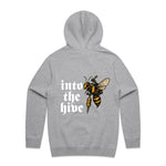 🔥 Into the Hive Heavyweight Hoodie – Bold Back Print Edition 🔥