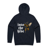 🔥 Into the Hive Heavyweight Hoodie – Bold Back Print Edition 🔥