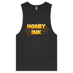 Honey Comb Honey Ink Barnard Tank Tee 🍯💪