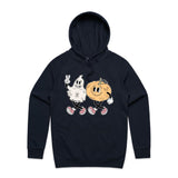 👻🎃 “The Haunted Hive Hoodie” – Ghost & Pumpkin Edition