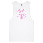 🐝 Honey Apparel | Barnard Tank Tee – Electric Pink Design