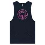 🐝 Honey Apparel | Barnard Tank Tee – Electric Pink Design