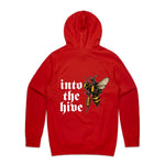 🔥 Into the Hive Heavyweight Hoodie – Bold Back Print Edition 🔥