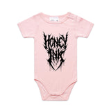 🍼 Honey Ink Baby Script Onesie – Tiny but Mighty!
