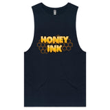 Honey Comb Honey Ink Barnard Tank Tee 🍯💪