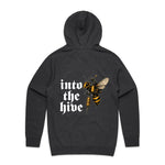 🔥 Into the Hive Heavyweight Hoodie – Bold Back Print Edition 🔥
