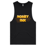 Honey Comb Honey Ink Barnard Tank Tee 🍯💪