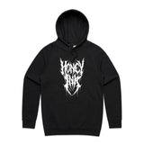 🖤 Honey Ink Script Hoodie – Built for Comfort, Worn with Attitude