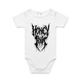 🍼 Honey Ink Baby Script Onesie – Tiny but Mighty!