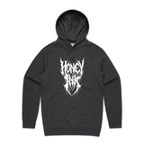 🖤 Honey Ink Script Hoodie – Built for Comfort, Worn with Attitude
