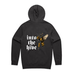 🔥 Into the Hive Heavyweight Hoodie – Bold Back Print Edition 🔥