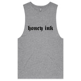 🐝 Honey Ink Singlet | Premium Barnard Tank Tee by Honey Apparel