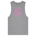 🐝 Honey Apparel | Barnard Tank Tee – Electric Pink Design